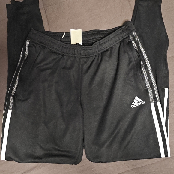 Adidas Primegreen Black Track Pants – Size M - Picture 1 of 3